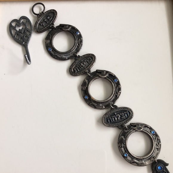 VTG Luck, health, success Photo frame Judaic  Hebrew - Picture 7 of 16